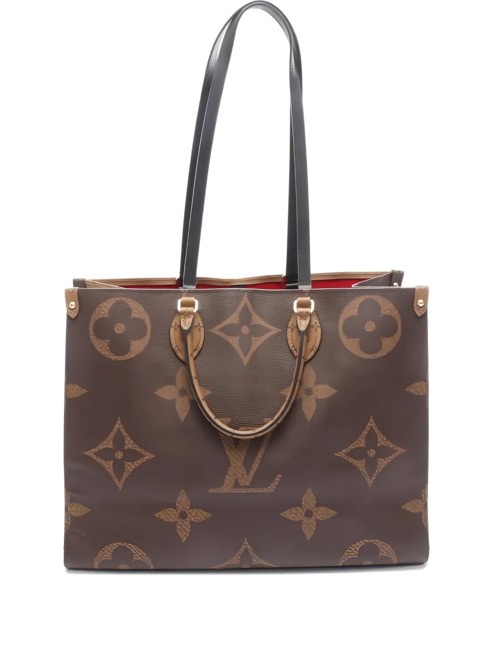 Louis Vuitton Pre-Owned 2020 On-The-Go GM monogram shoulder bag | Brown | Image 1