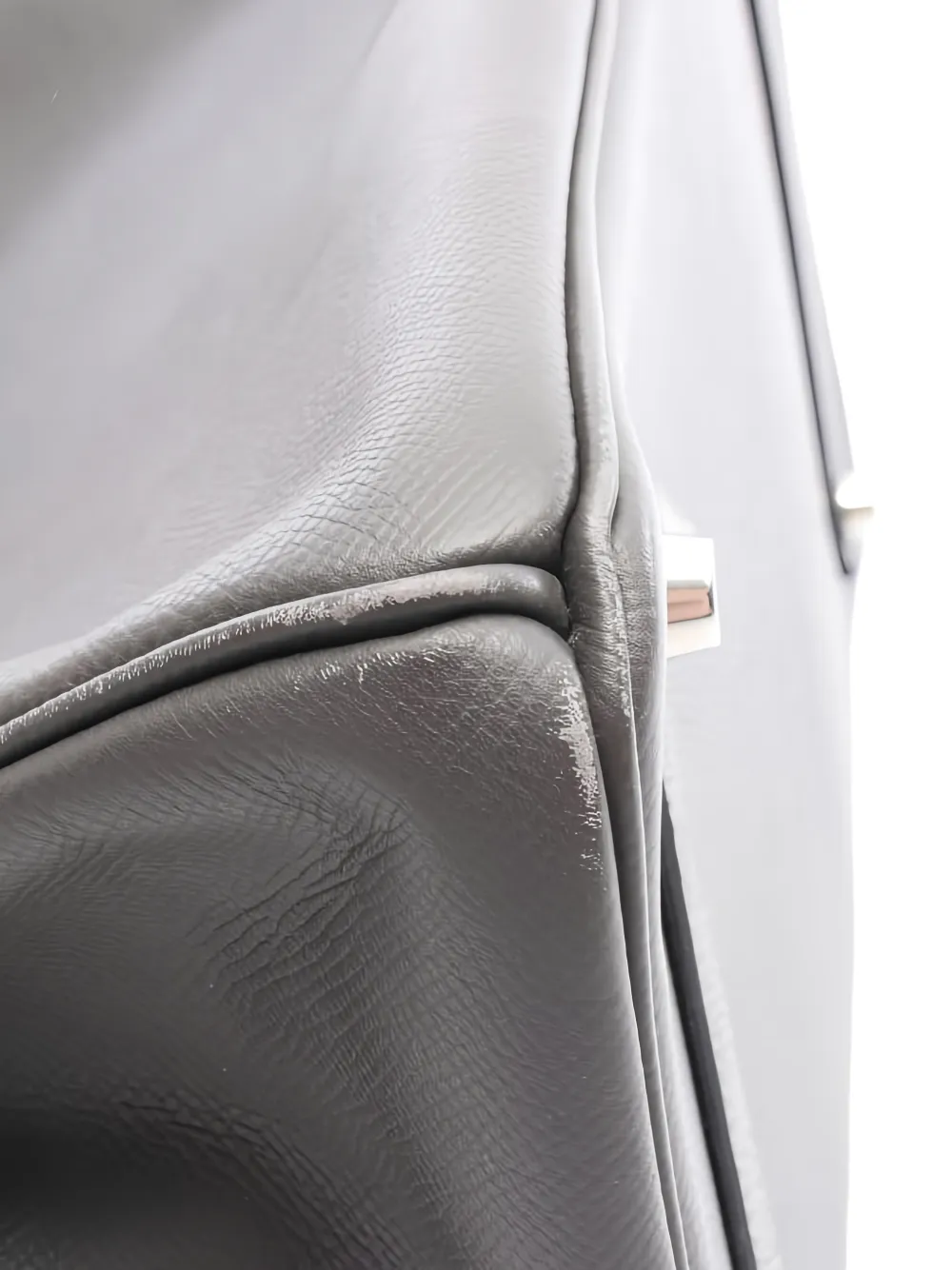 HERMES Pre-owned 2008 Birkin 35 Handbag In Gray