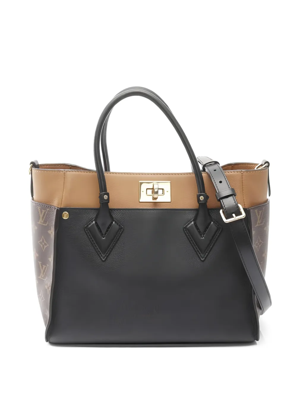 Louis Vuitton Pre-Owned 2000s Monogram leather tote bag - Nero