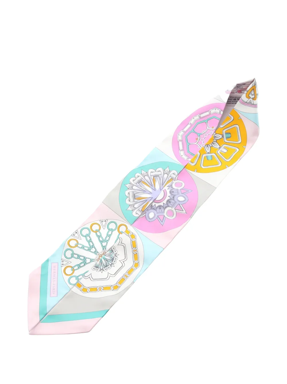 Hermès Pre-Owned Effet Kaleidoscope ribbon scarf | Image 2