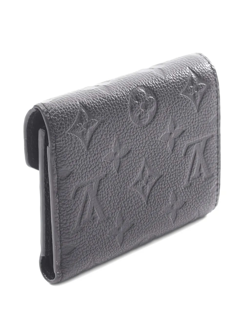 Louis Vuitton Pre-Owned 2019 Portefeuil Victorine Monogram empreinte trifold wallet | Pre-Owned | Image 2