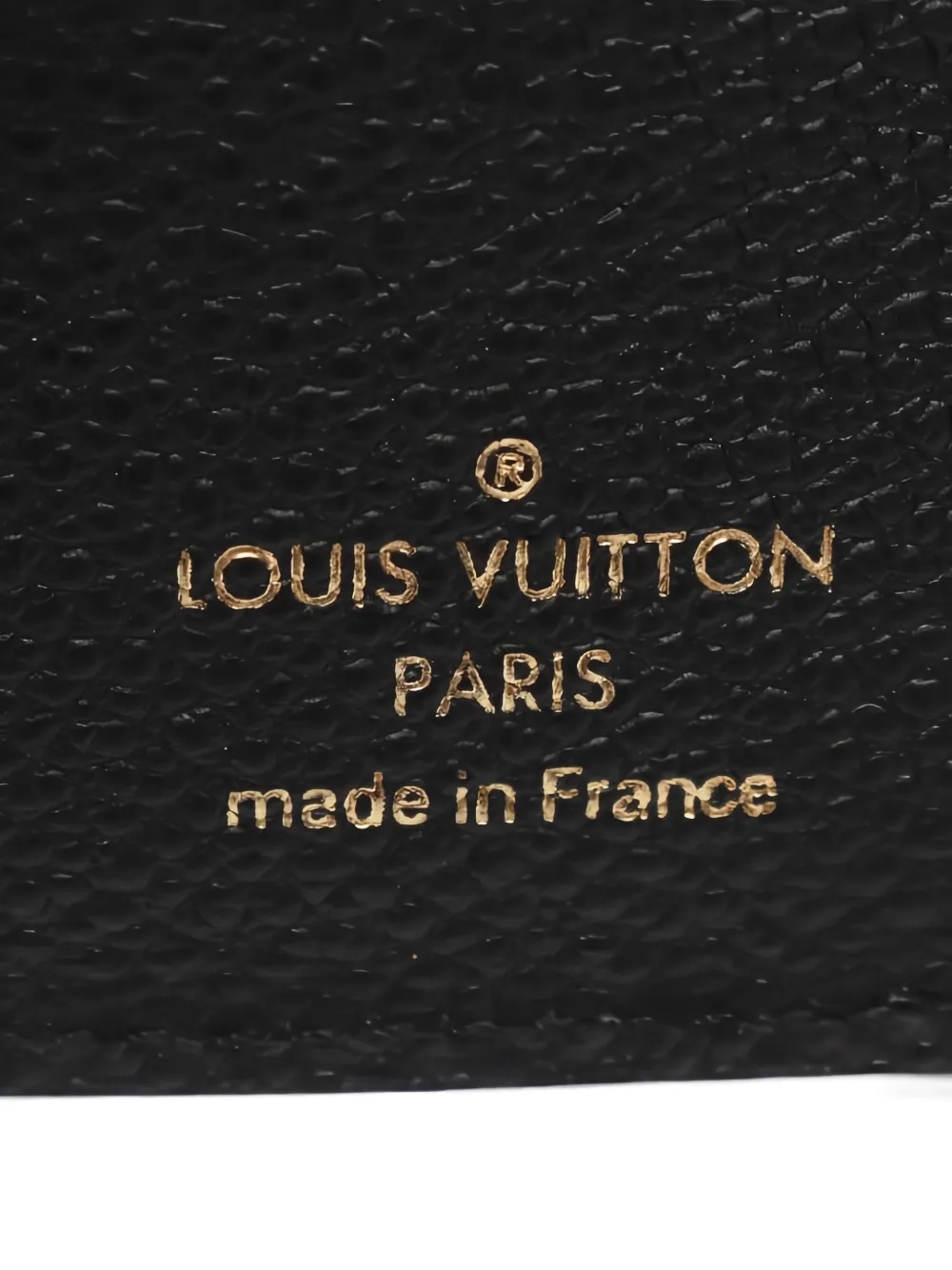 Pre-owned Louis Vuitton 2019 Portefeuil Victorine Monogram Empreinte Trifold Wallet In Black