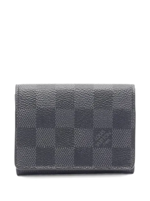 Louis Vuitton Pre-Owned Damier graphite card case