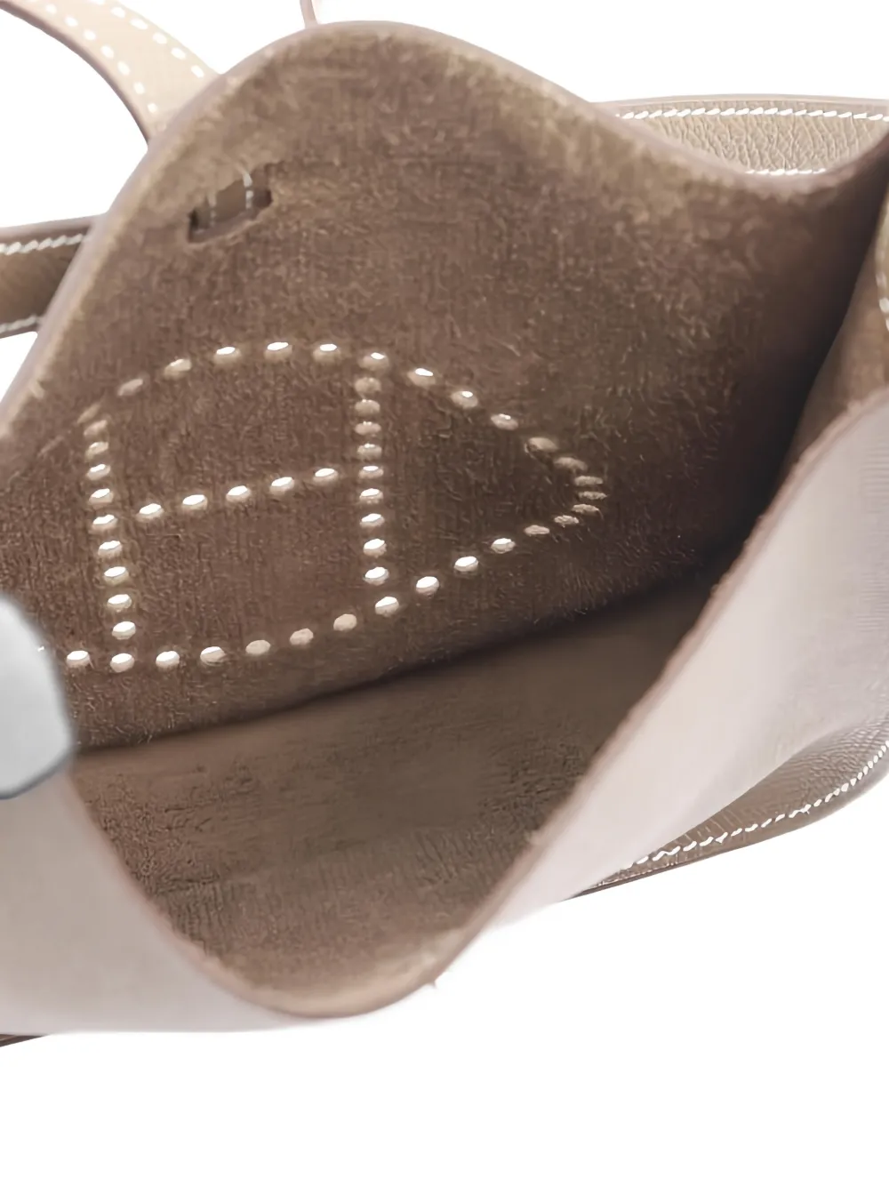 Pre-owned Hermes 2025 Evelyne 16 Shoulder Bag In Neutral