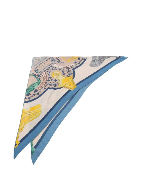 Hermès Pre-Owned 2000s Etriers Remix triangle scarf