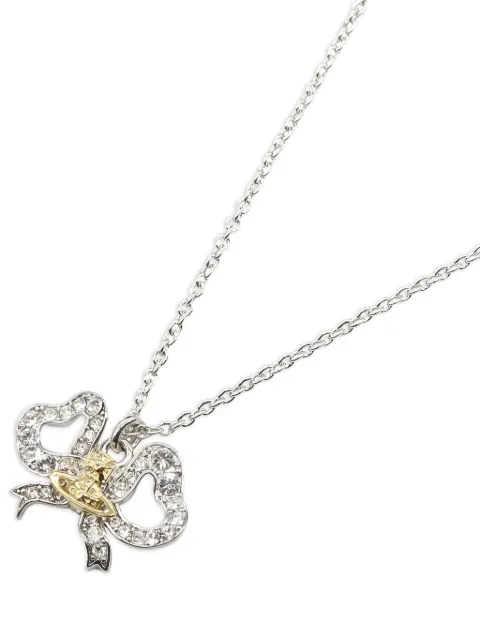 Vivienne Westwood Pre-Owned Rigoberta bow-pendant necklace