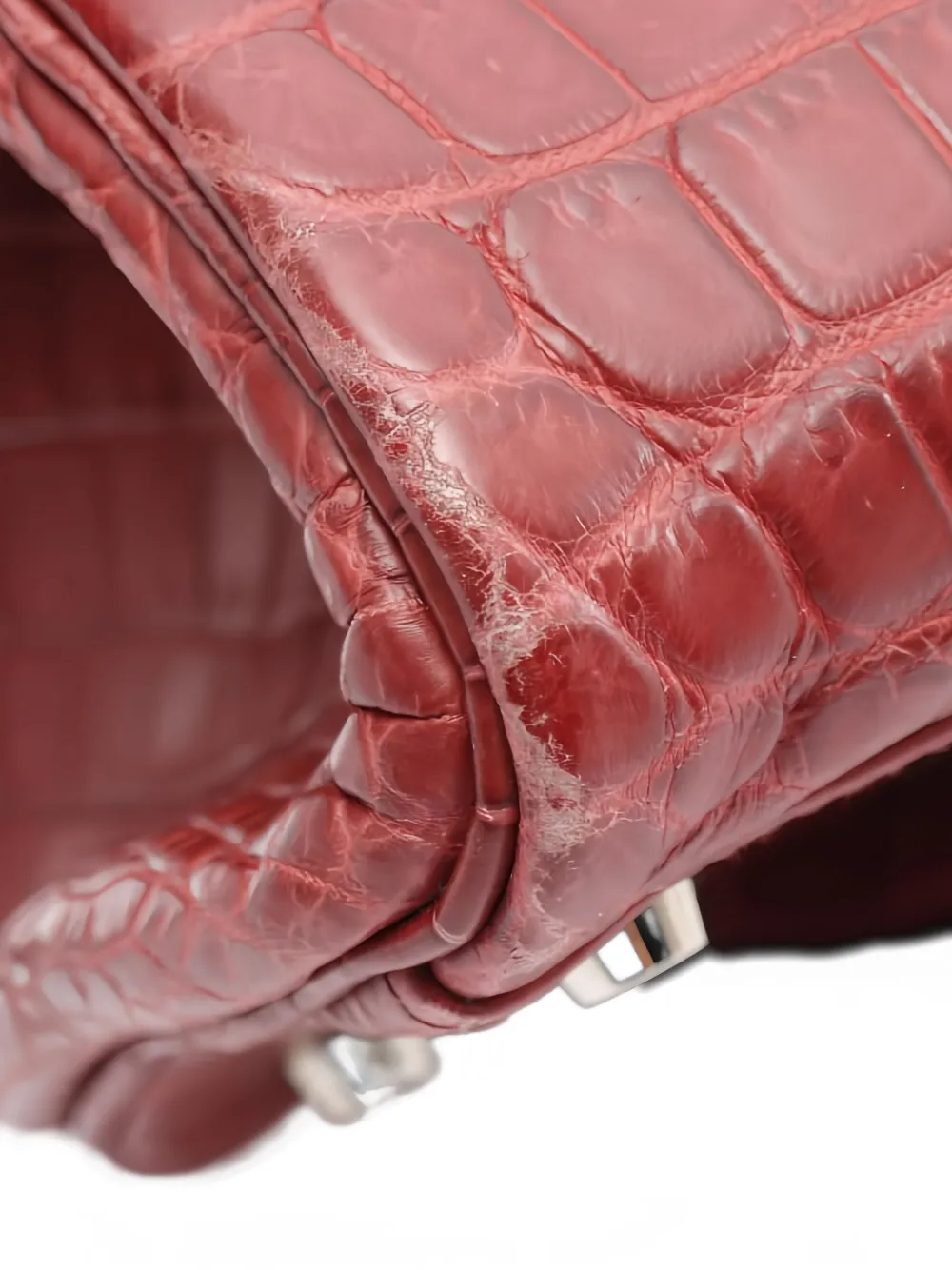 Pre-owned Hermes 2002 Kelly Sport Mm Cross Body Bag In Red