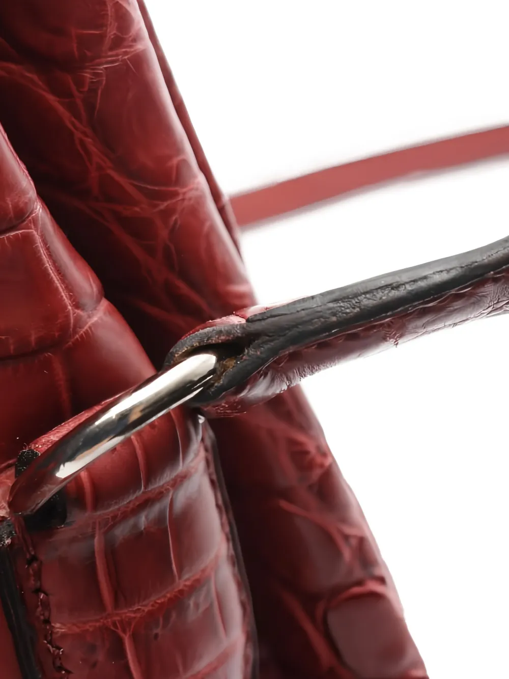 Pre-owned Hermes 2002 Kelly Sport Mm Cross Body Bag In Red