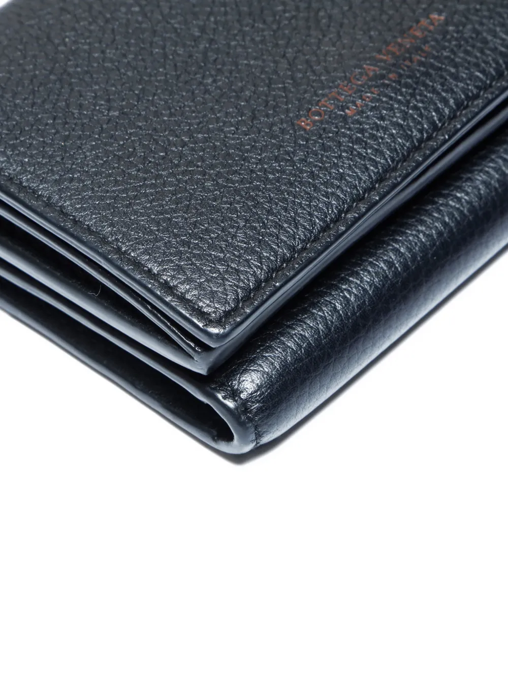 BOTTEGA VENETA Pre-owned 2010s Tri-fold Leather Wallet In Black