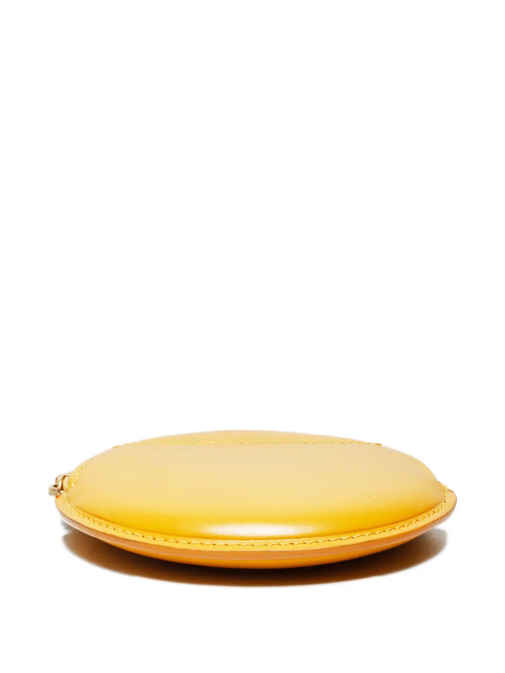 Pre-owned Loewe 2000-2020 Circular Coin Purse In Yellow
