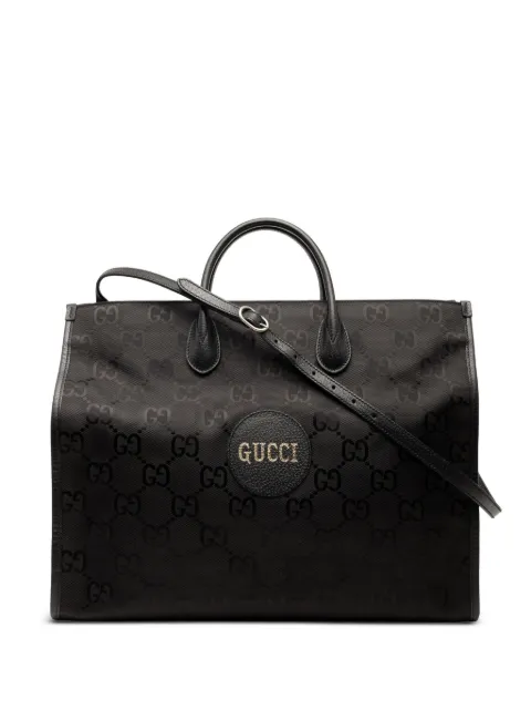 Gucci Pre-Owned 2016-2025 GG Econyl Off The Grid Convertible Tote satchel