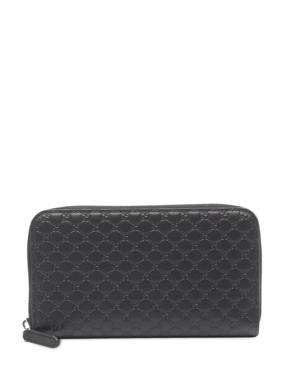 Gucci Pre-Owned 2000-2015 Microguccissima Leather Zip Around Wallet