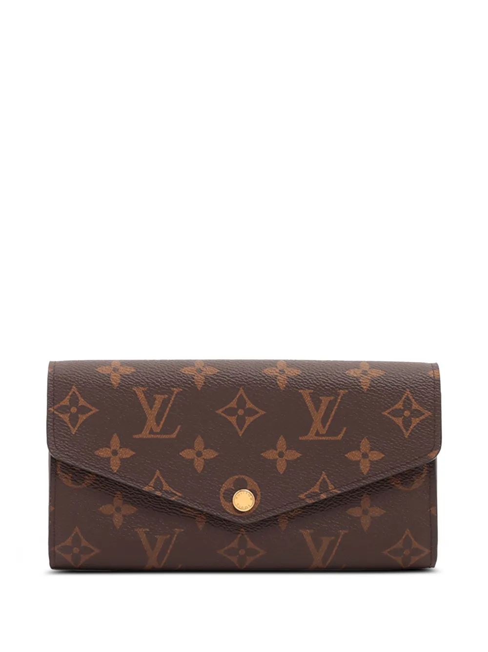 Louis Vuitton Pre-Owned 2021-2025 Monogram Portefeuille Sarah Wallet