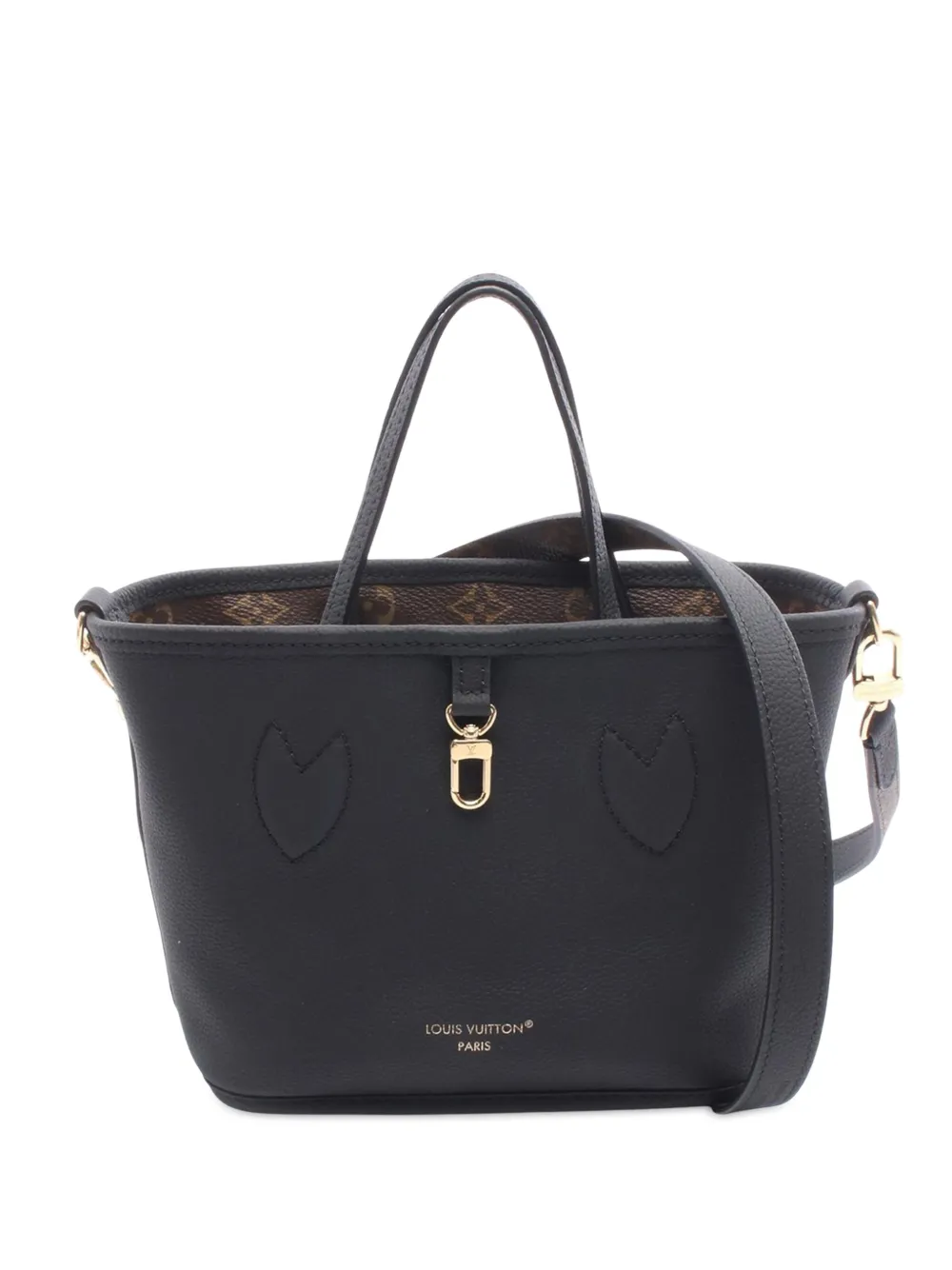 Louis Vuitton Pre-Owned 2021-2025 Monogram Neverfull Bandouliere Inside Out BB satchel - Marrone