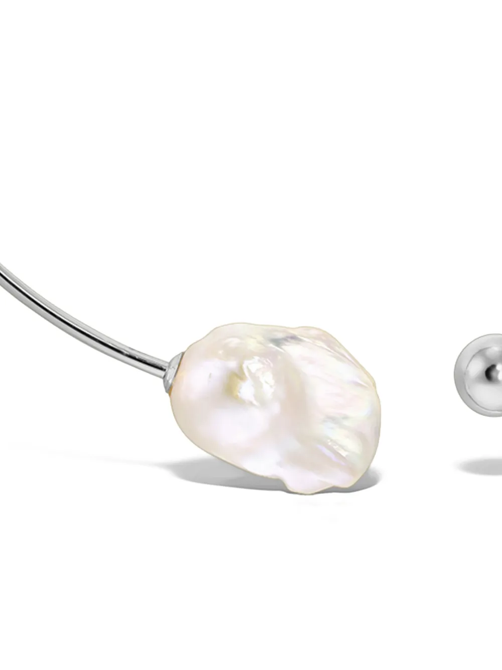 Pearl-Detailed Choker Necklace