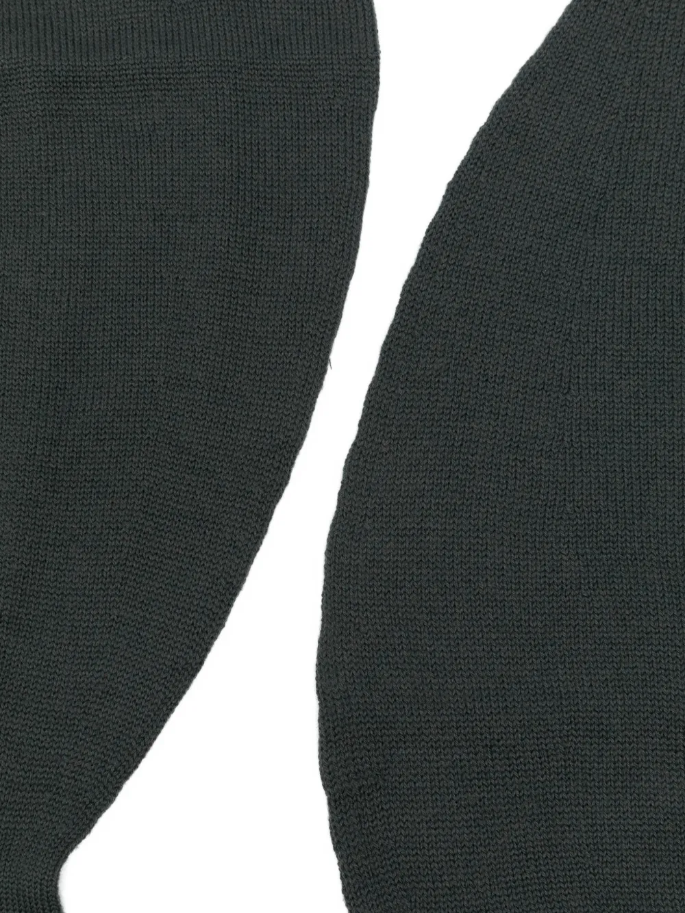 Paloma Wool Flake Puff-style Knitted Gloves In Green