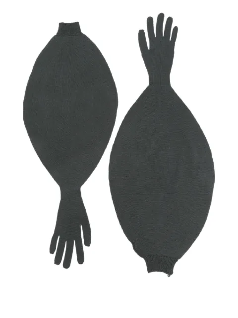 Paloma Wool Flake puff-style knitted gloves