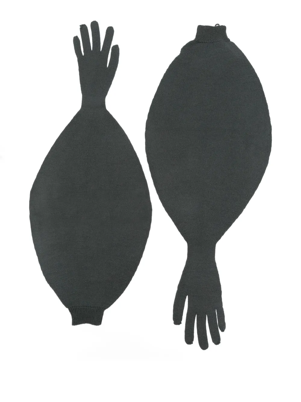 Paloma Wool Flake puff-style knitted gloves | Image 2