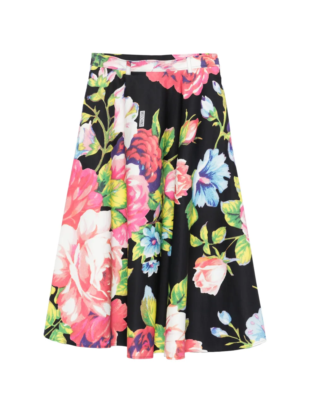 Moschino floral skirt - Schwarz