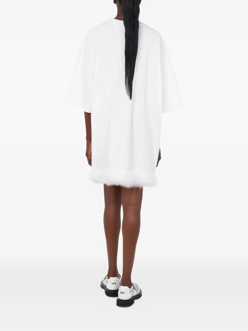 Moschino Jurk met korte mouwen Wit