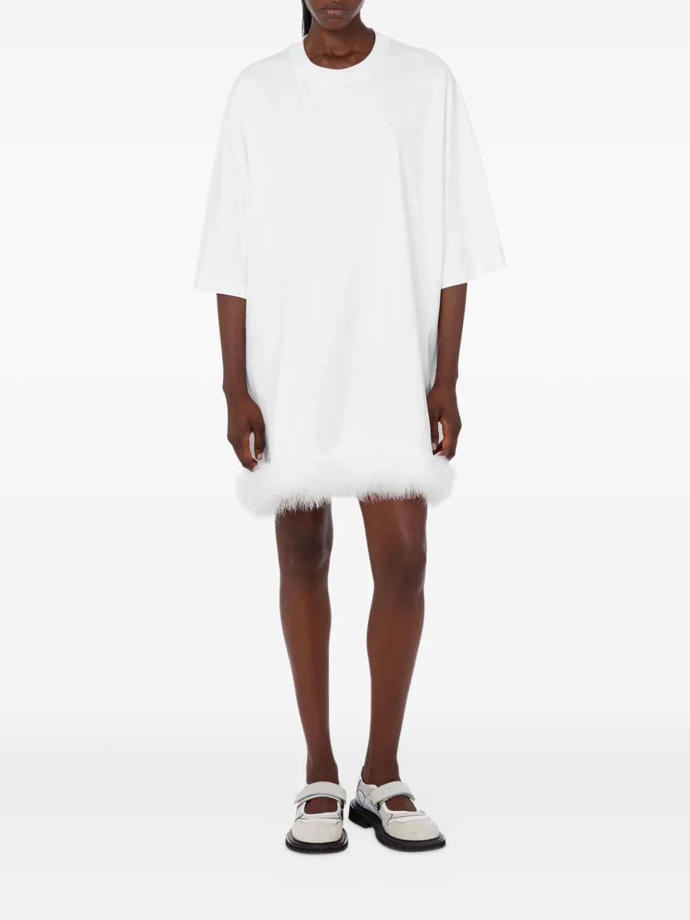 Moschino Jurk met korte mouwen Wit