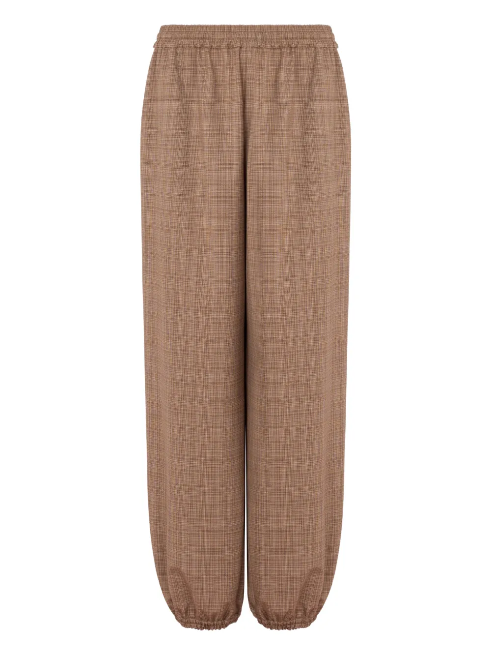 Moschino Pantaloni con vita elasticizzata - Marrone