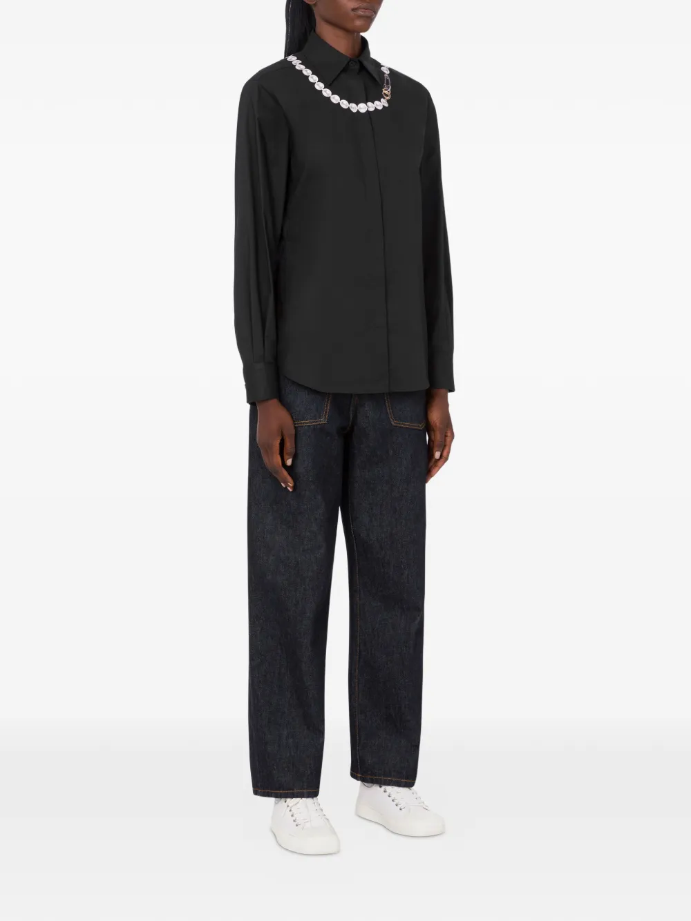 Moschino long-sleeves shirt - Zwart