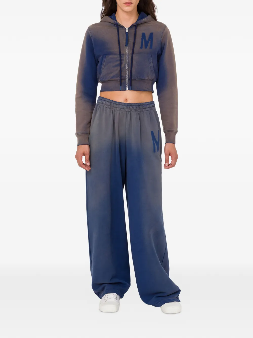 Zip-Up Long-Sleeve Hoodie