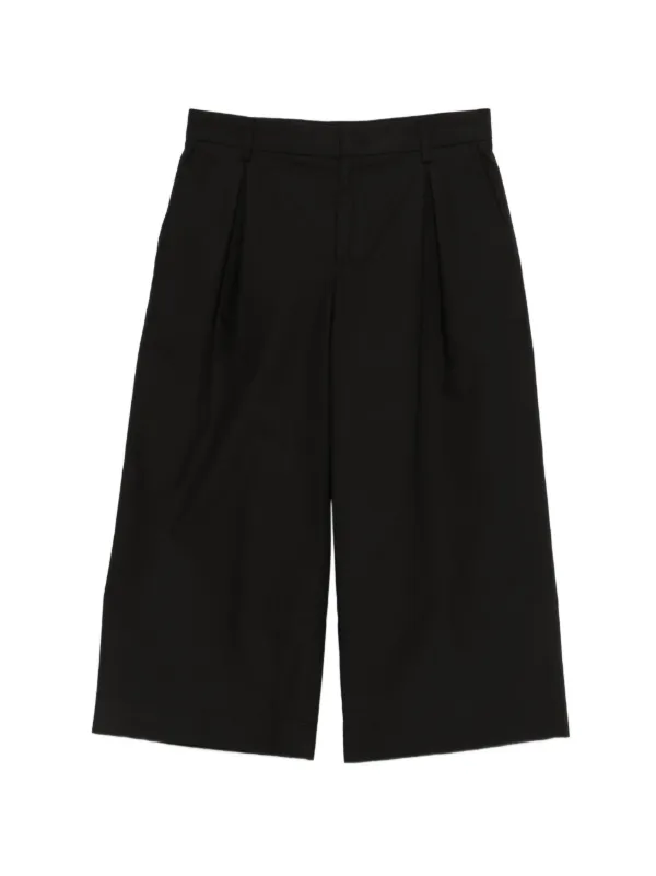 Moschino Pleated Trousers in Black