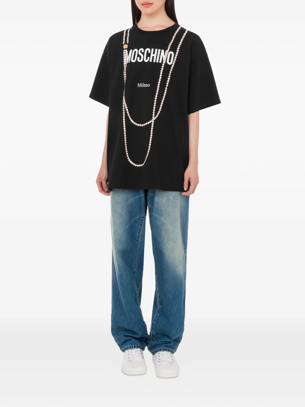 Moschino playera con logo estampado | Playeras y jerséis | Image 2