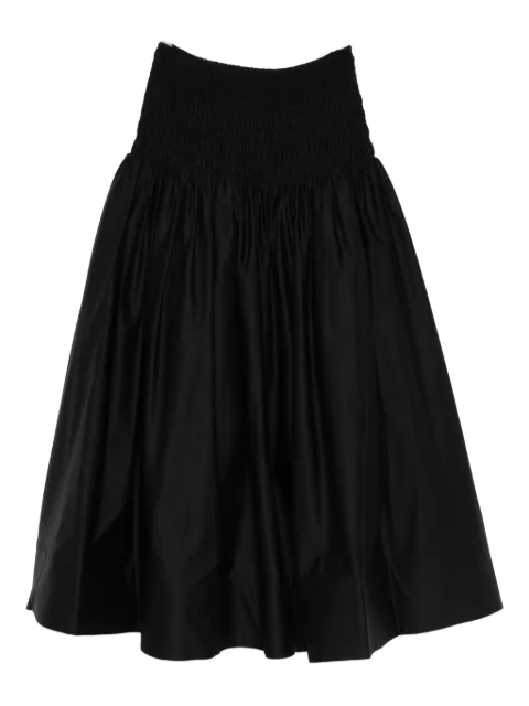 Self-Portrait シャーリングパネル マキシスカート