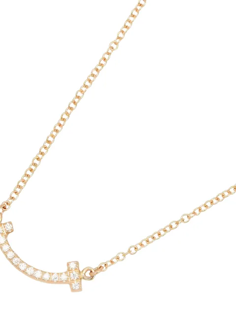 Tiffany & Co Eyewear 18K white gold diamond necklace