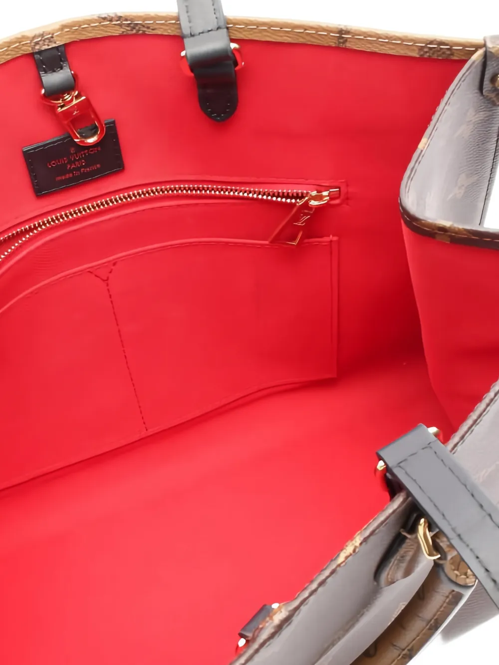 Louis Vuitton Pre-Owned On-the-go MM open-top shoulder bag Bruin