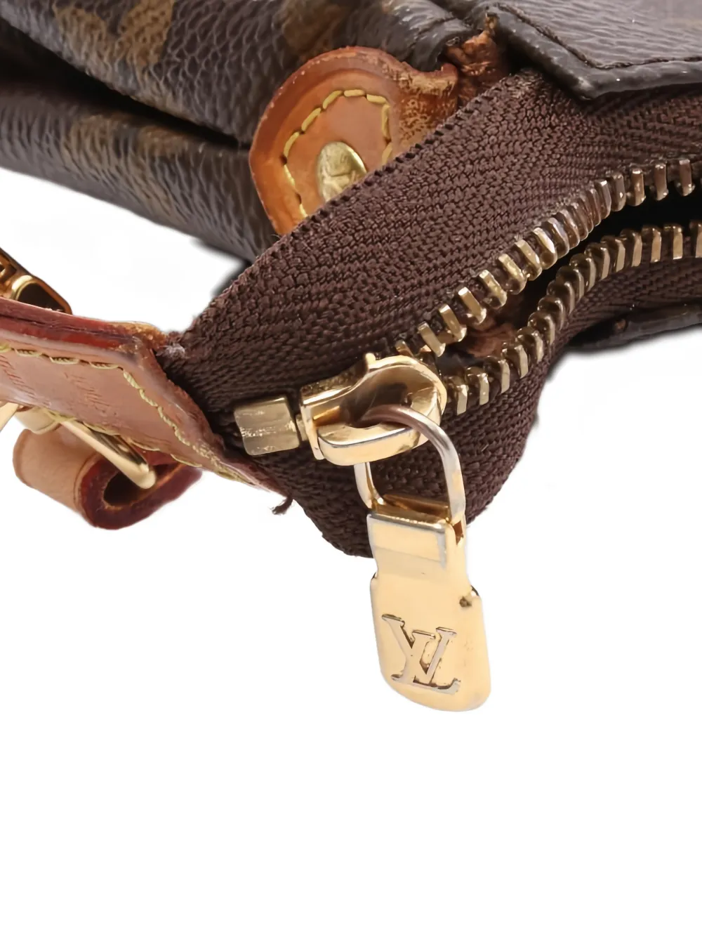 Pre-owned Louis Vuitton Eva Monogram-pattern Shoulder Bag In Brown