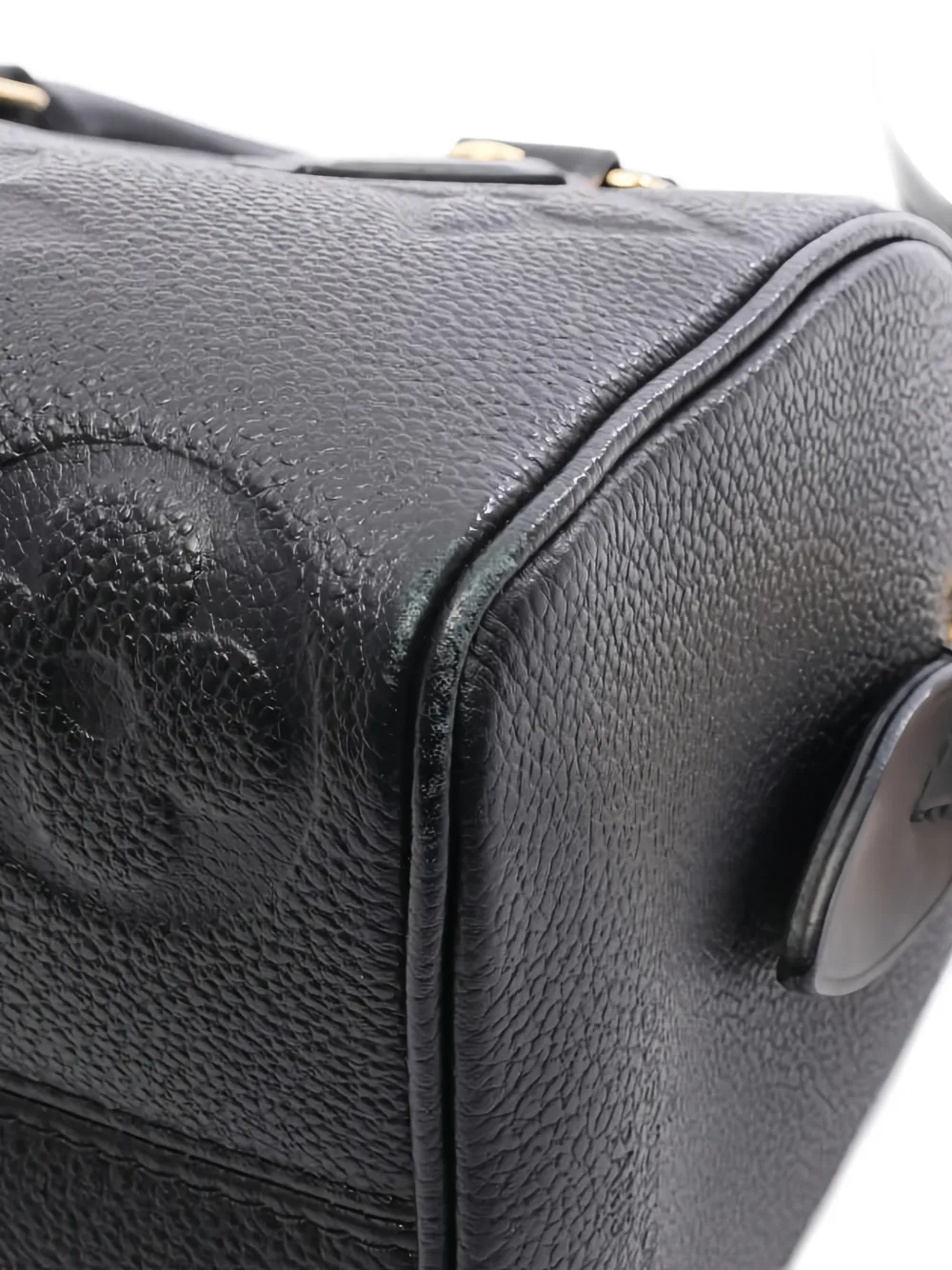 LOUIS VUITTON Pre-owned Speedy Bandouliere 20 Monogram Cross Body Bag In Black