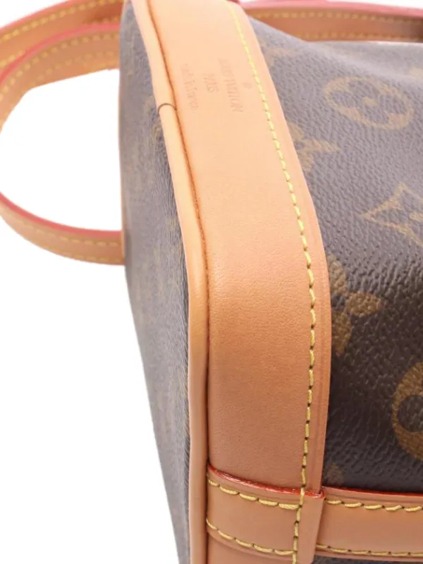 Louis Vuitton Pre-Owned 2010s ナノ ノエ モノグラム バケットバッグ 