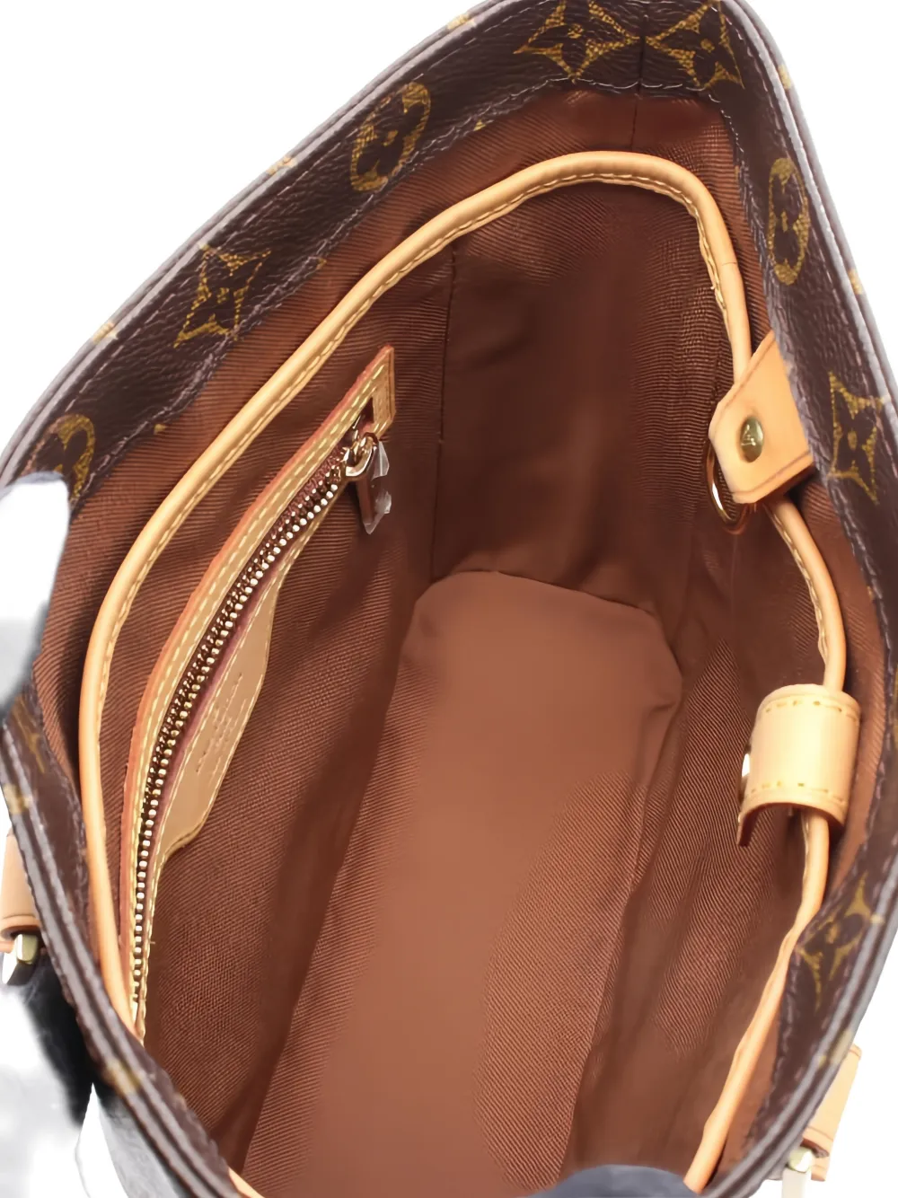 LOUIS VUITTON Pre-owned Vavin Pm Monogram-pattern Tote Bag In Brown