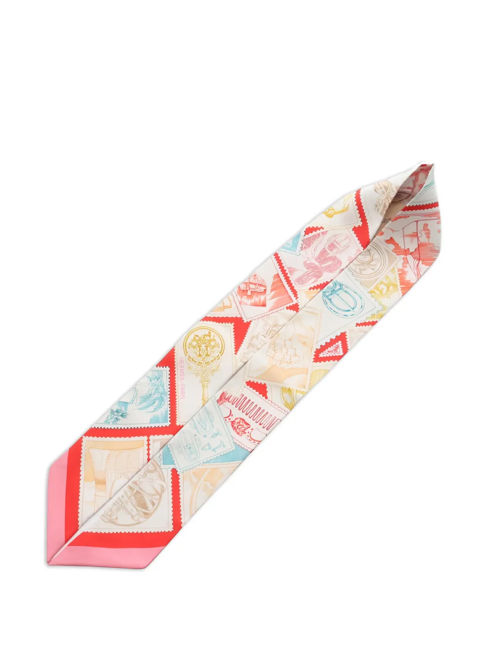 Hermès Pre-Owned 2020s Le Philateliste Du Faubourg Twilly scarf | Image 2