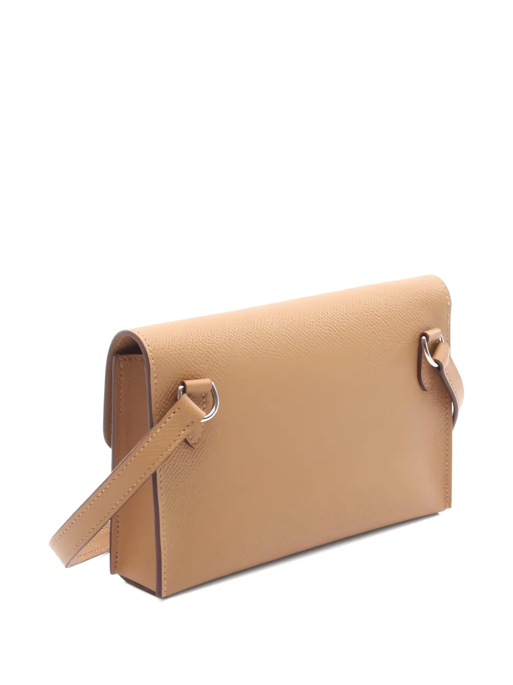 Pre-owned Hermes 2025 Nap To Go Biscuit Shoulder Bag In Neutral