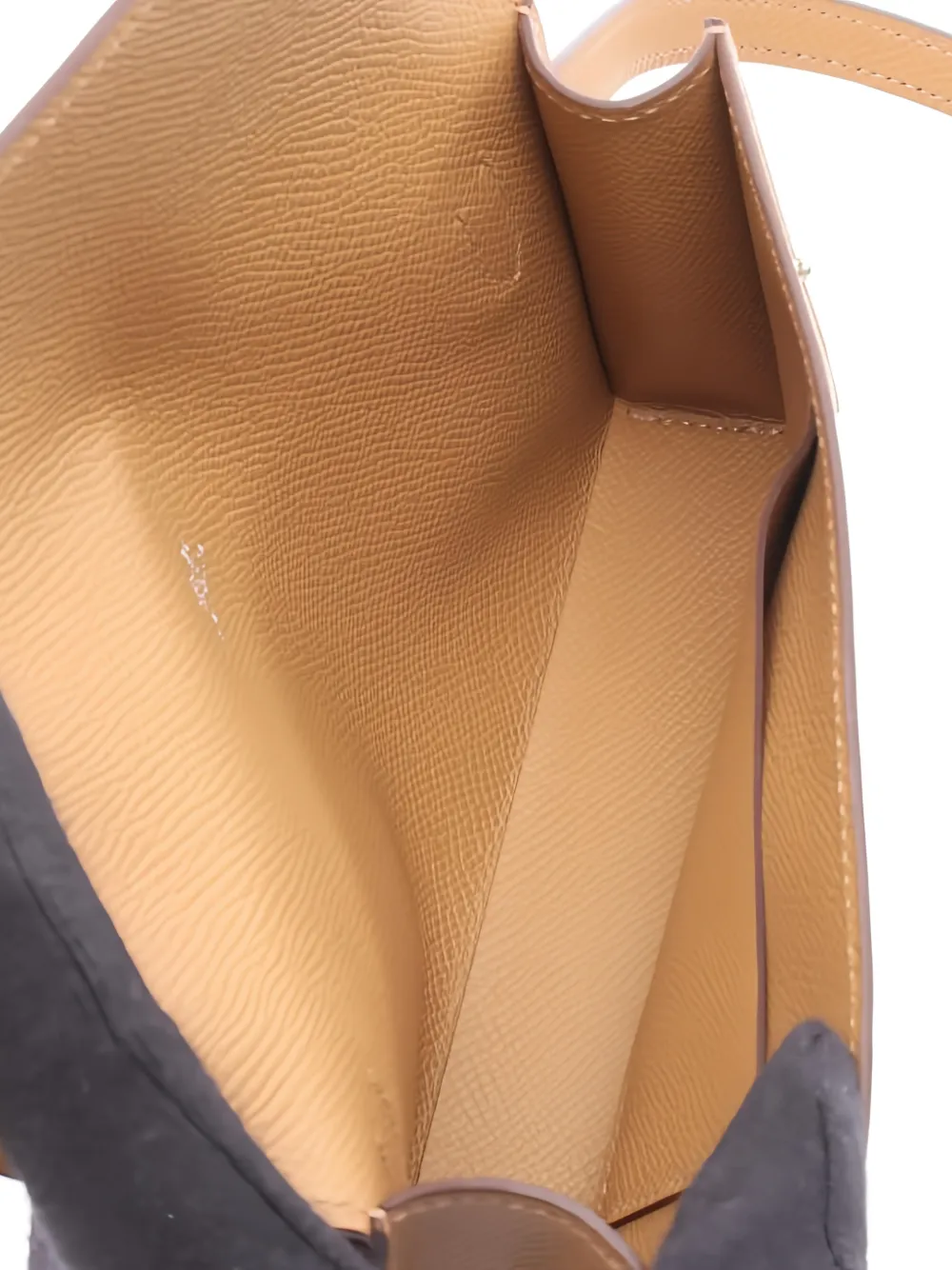 Pre-owned Hermes 2025 Nap To Go Biscuit Shoulder Bag In Neutral