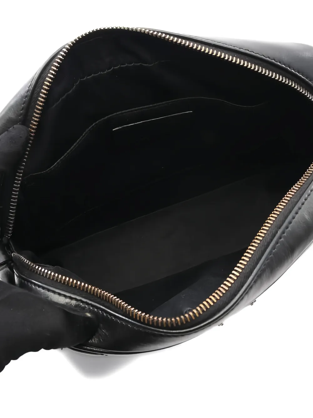 SAINT LAURENT Pre-owned Lou Monogram-quilted Leather Cross Body Bag In Black