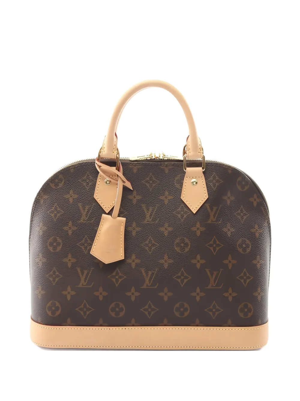 Louis Vuitton Pre-Owned 2021 Alma monogram handbag | Brown | Image 1