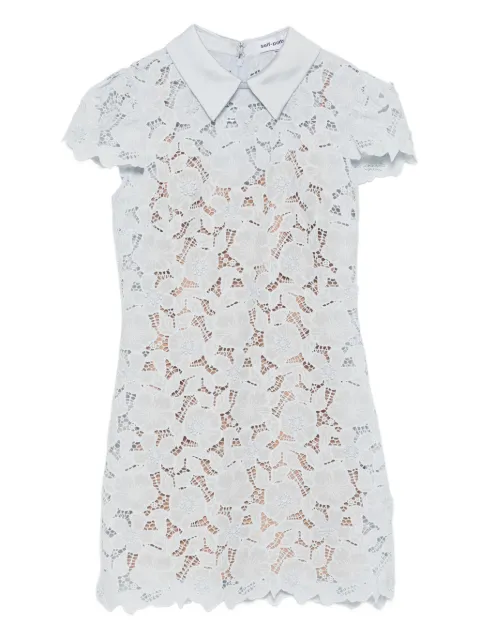 Self-Portrait floral lace dress