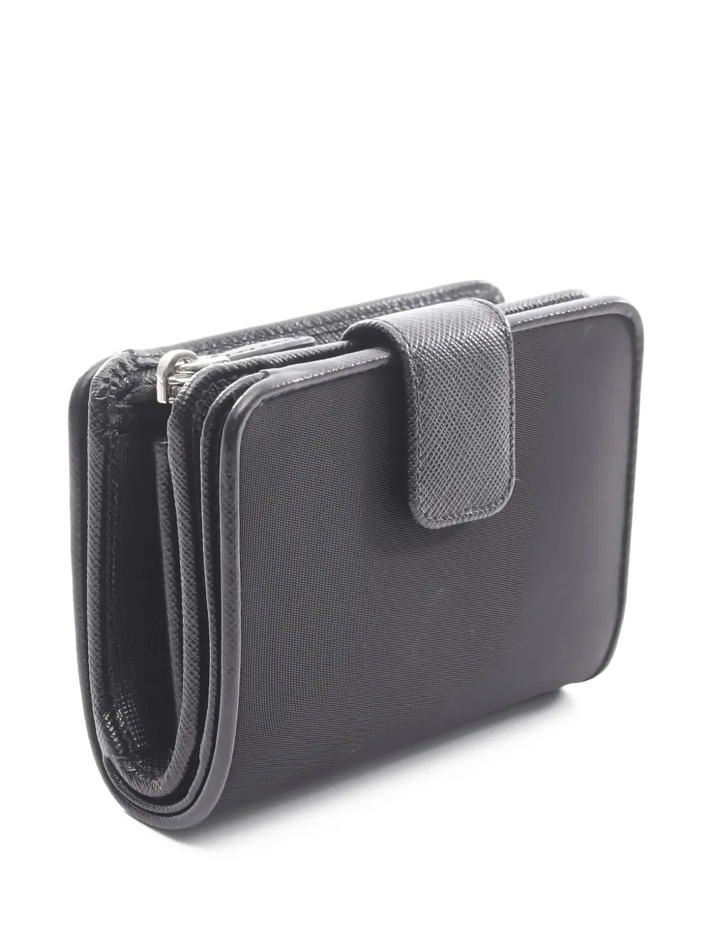 Prada Pre-Owned Portaf Piccolo Lampo logo-plaque wallet | Image 2