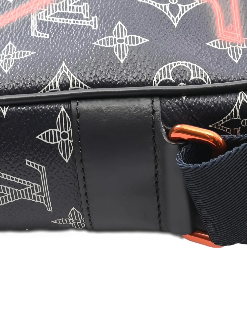 LOUIS VUITTON Pre-owned 2018 Monogram Danube Pm Messenger Bag In Blue