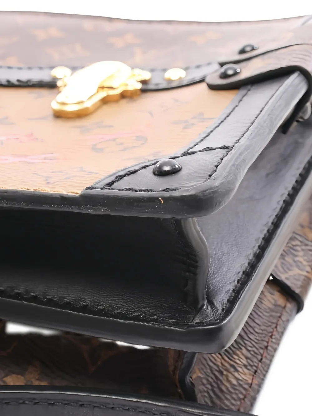 Pre-owned Louis Vuitton 2021s Monogram Canvas Trunk Cross Body Bag In Brown