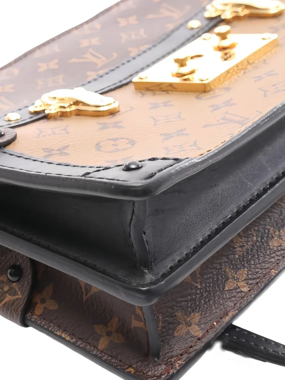 Pre-owned Louis Vuitton 2021s Monogram Canvas Trunk Cross Body Bag In Brown