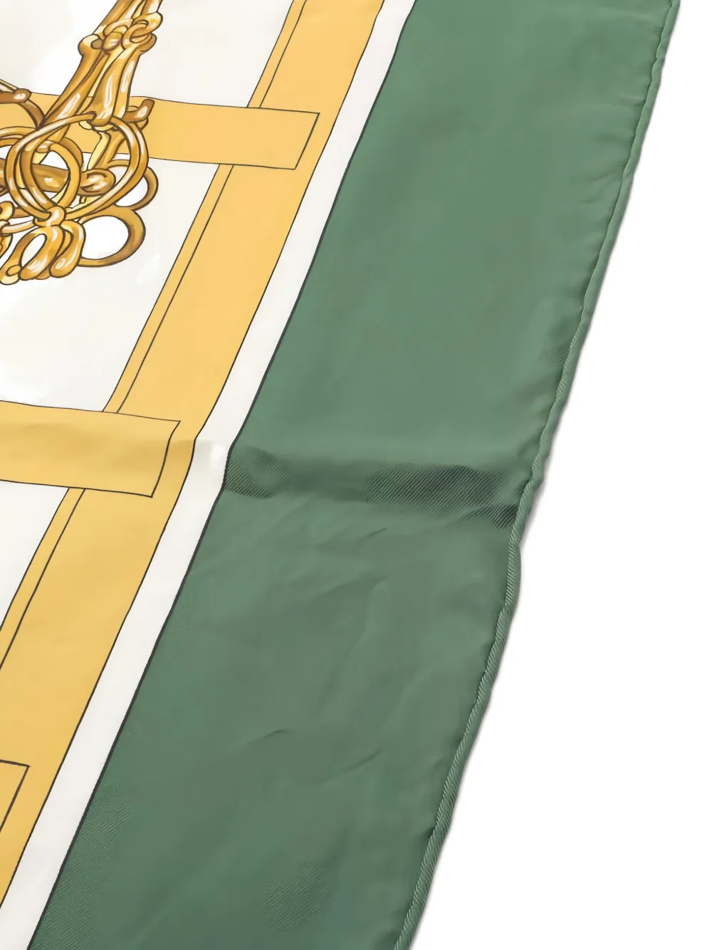 Hermès Pre-Owned 2000s 90 Mors ＆ Filets carrés scarf | Image 2