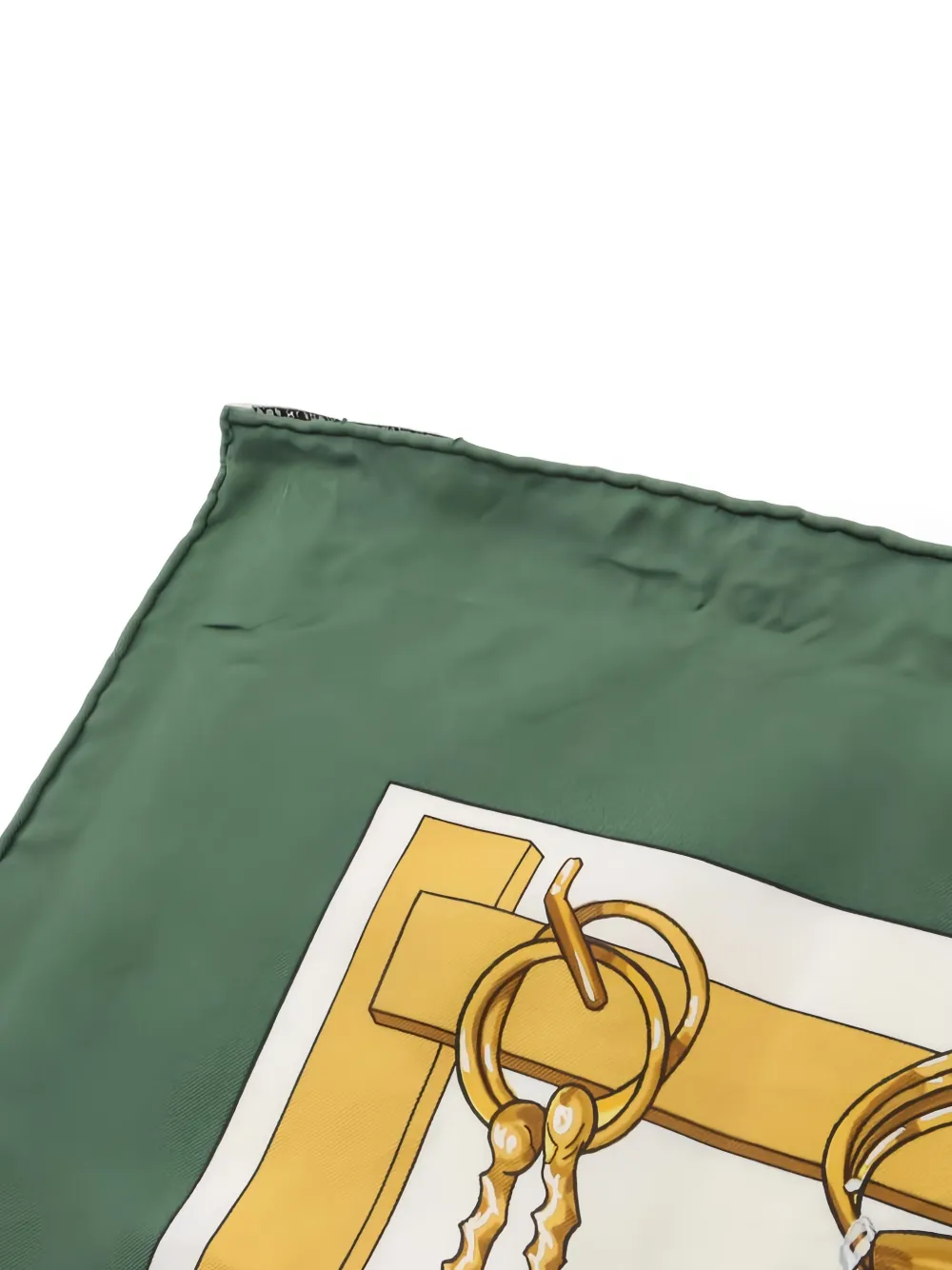 Hermès Pre-Owned 90 Mors & Filets carrés-tørklæde fra 00'erne | Image 2