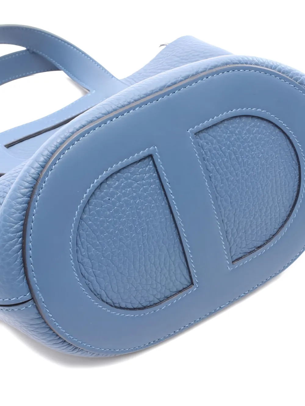 Pre-owned Hermes 2025 In-the-loop 18 Bucket Bag In Blue